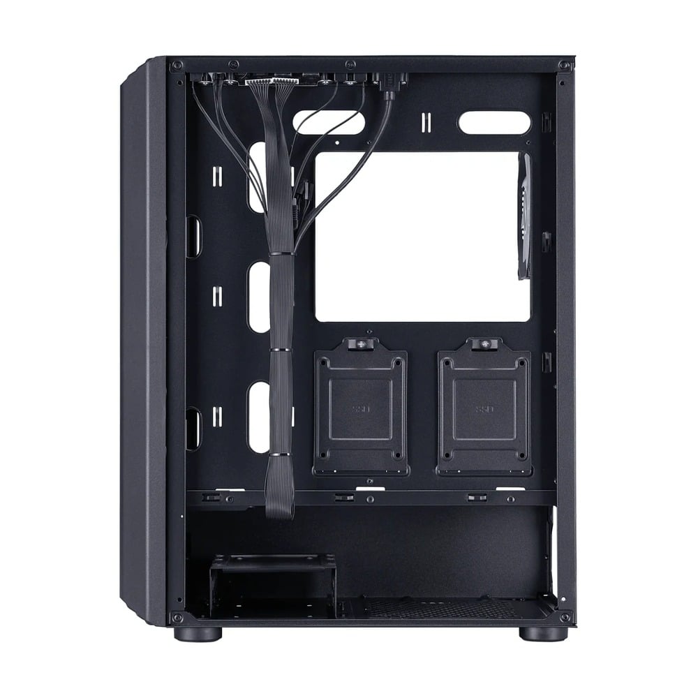 Vỏ Case 1STPLAYER H6 ATX/M-ATX Đen
