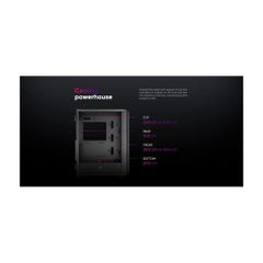 Vỏ Case 1STPLAYER H6 ATX/M-ATX Đen