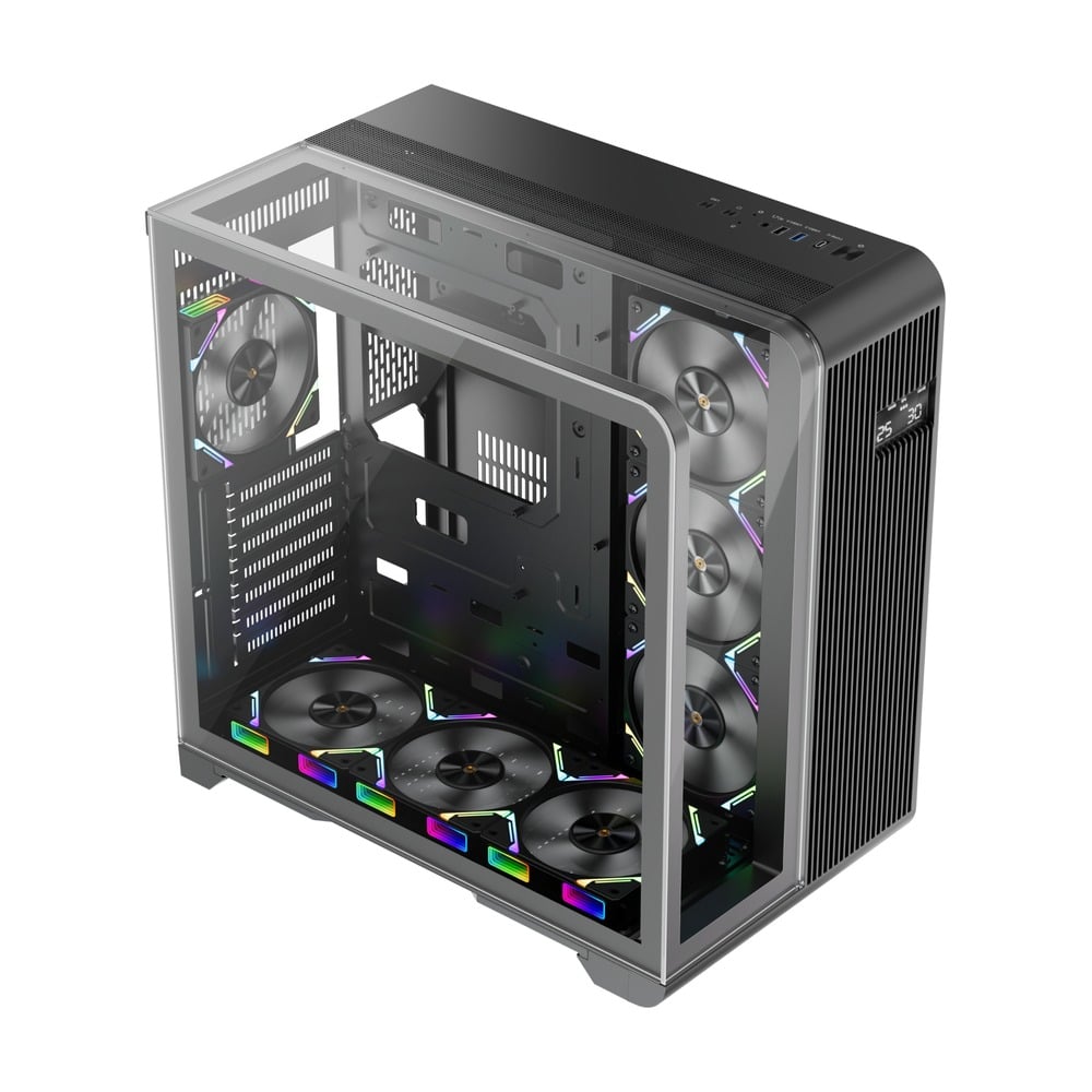 Vỏ Case 1STPLAYER RT7 ATX/M-ATX Đen