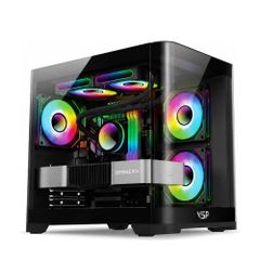 Vỏ Case AQUANAUT PRO GAMING X7 M-ATX/ITX Đen
