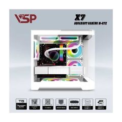Vỏ Case AQUANAUT PRO GAMING X7 M-ATX/ITX Trắng