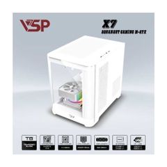 Vỏ Case AQUANAUT PRO GAMING X7 M-ATX/ITX Trắng