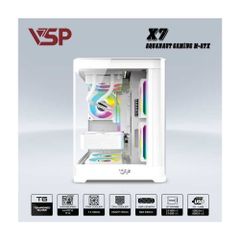 Vỏ Case AQUANAUT PRO GAMING X7 M-ATX/ITX Trắng