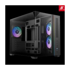 Vỏ Case Gamdias ATLAS M3M M-ATX Đen Sẵn 3 Fan ARGB