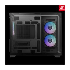 Vỏ Case Gamdias ATLAS M3M M-ATX Đen Sẵn 3 Fan ARGB