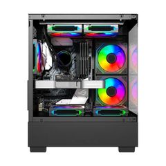 Vỏ Case CENTAUR TIMBER M-ATX/ITX Đen Lưới