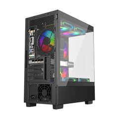 Vỏ Case CENTAUR TIMBER M-ATX/ITX Đen Lưới