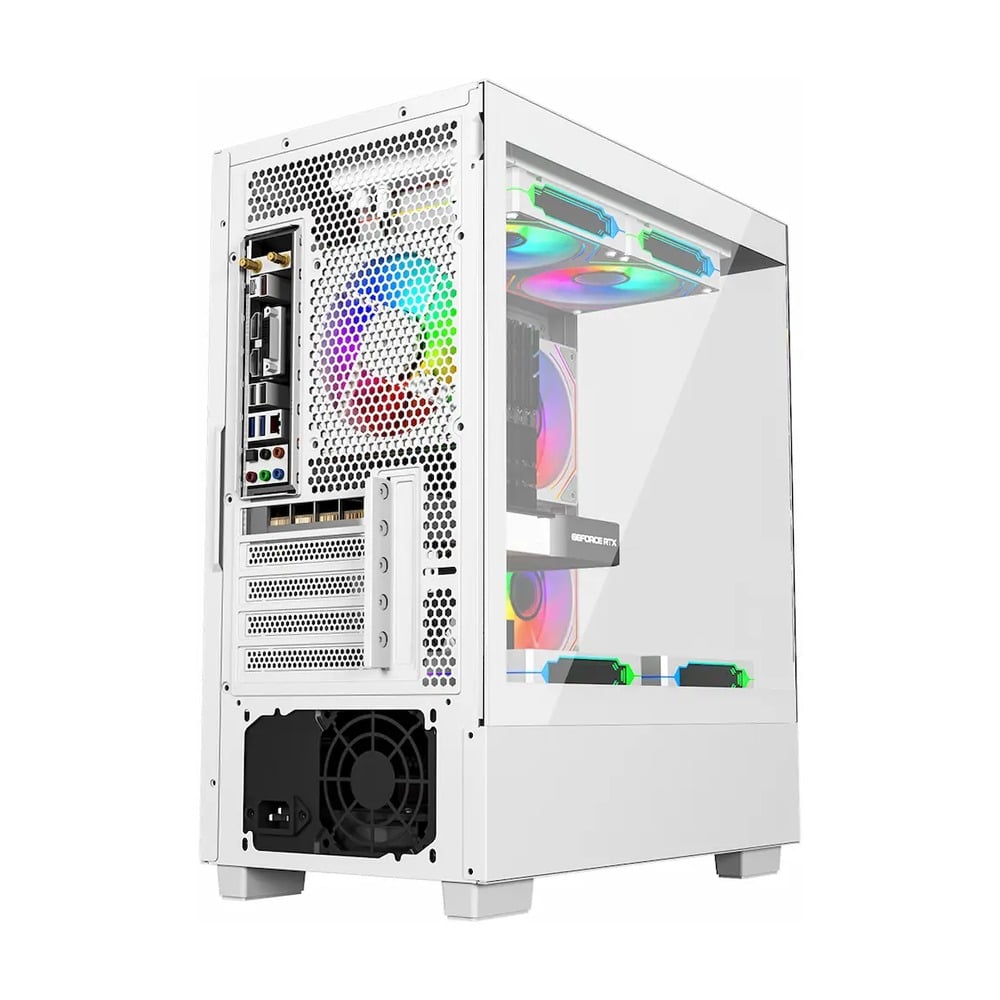 Vỏ Case CENTAUR TIMBER M-ATX/ITX Trắng Trơn