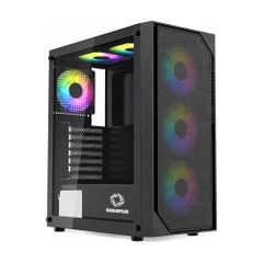 Vỏ Case Cooler Plus X3 Lancer(Sẵn 3 Fan) - Black