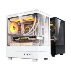 Vỏ Case DARKFLASH DB330M M-ATX Đen GLASS