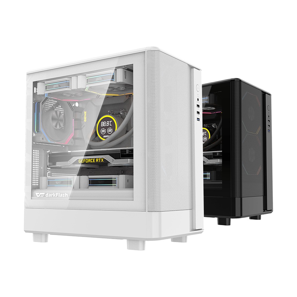 Vỏ Case darkFlash DB330M Mesh M-ATX/ITX Đen