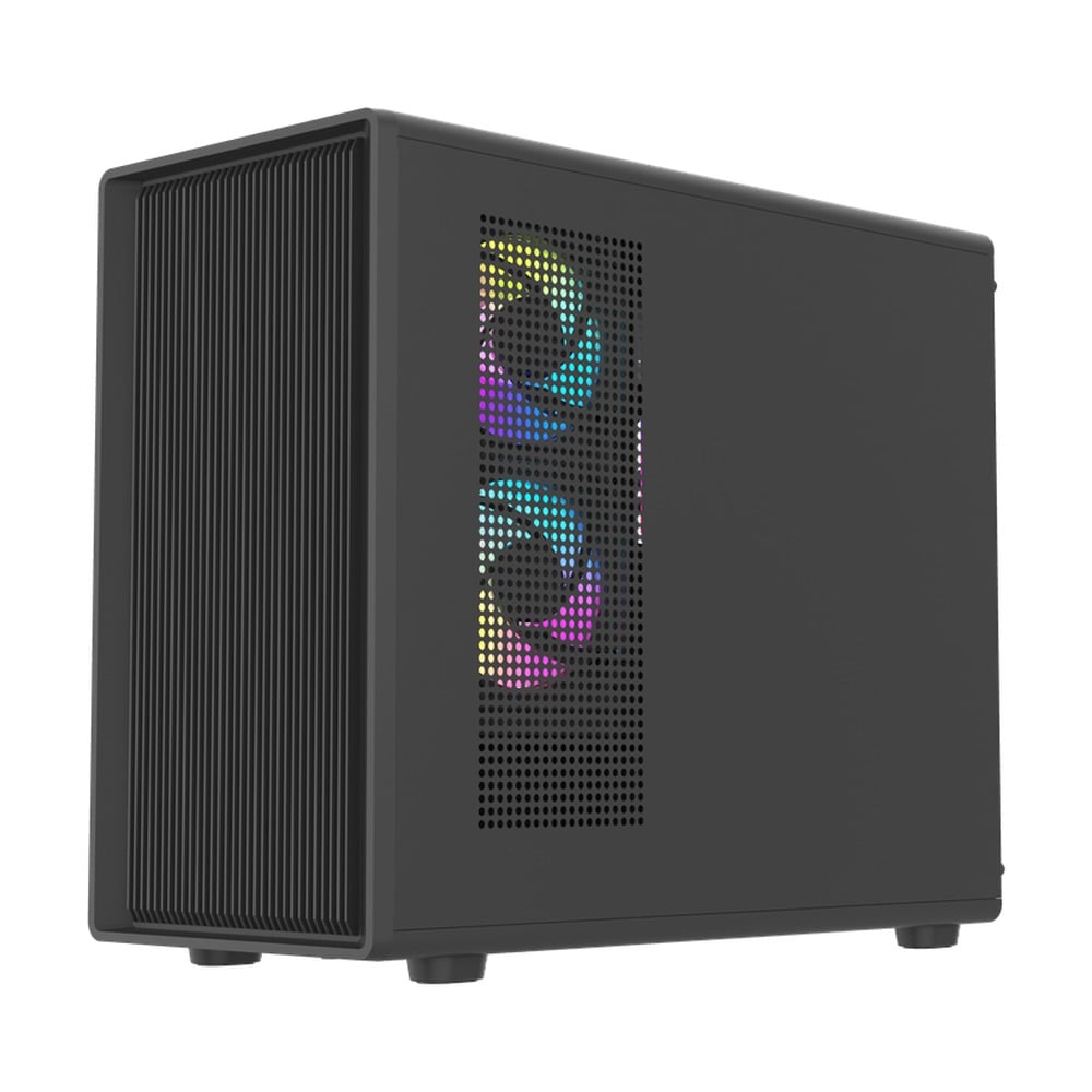 Vỏ Case DARKFLASH DB460M Đen Sẵn 4Fan