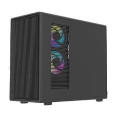 Vỏ Case DARKFLASH DB460M Đen Sẵn 4Fan