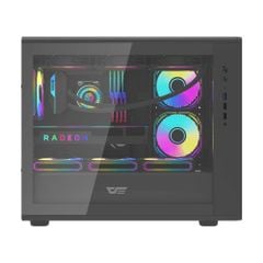 Vỏ Case DARKFLASH DB460M Đen Sẵn 4Fan