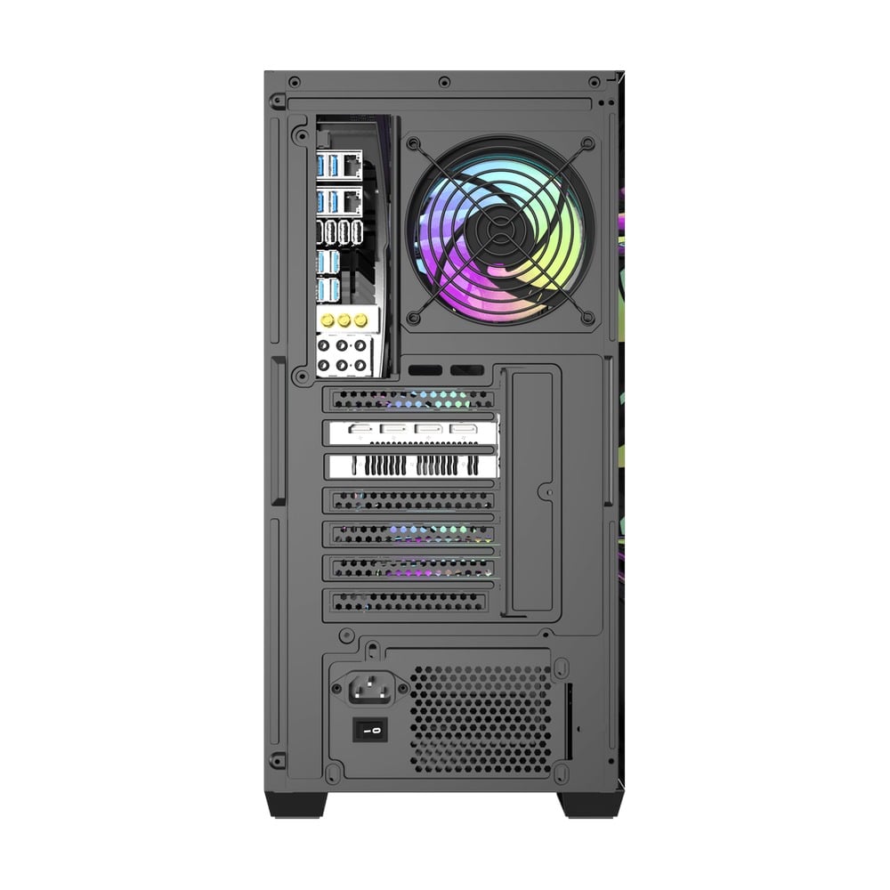 Vỏ Case DarkFlash DS900 ATX Mesh Đen