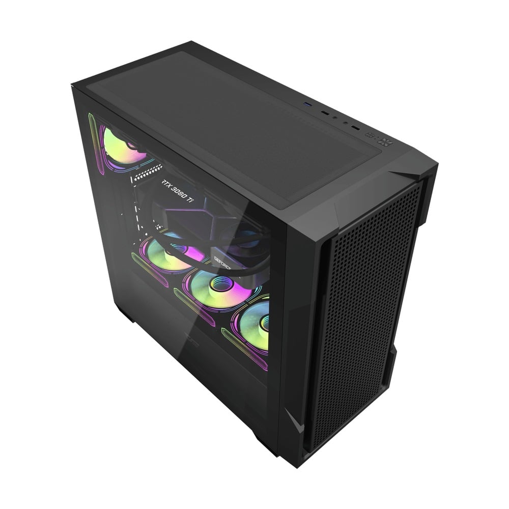 Vỏ Case DarkFlash DS900 ATX Mesh Đen