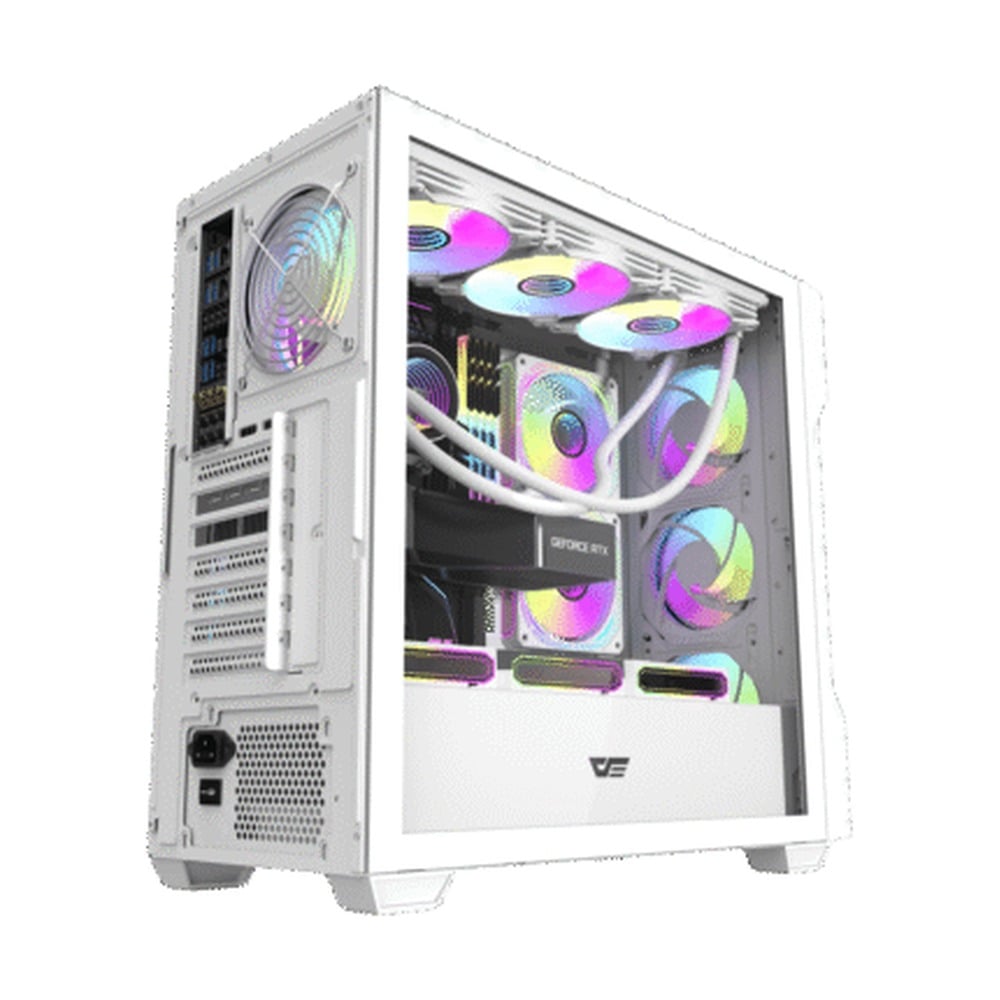 Vỏ Case DarkFlash DS900 ATX Mesh Trắng