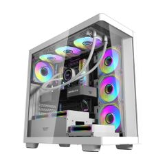 Vỏ Case DARKFLASH DS900G ATX Trắng