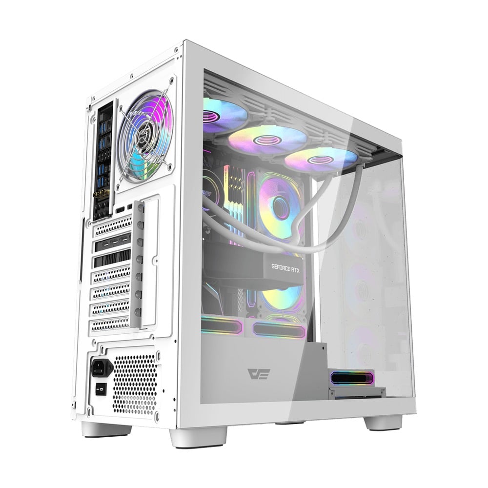 Vỏ Case DARKFLASH DS900G ATX Trắng