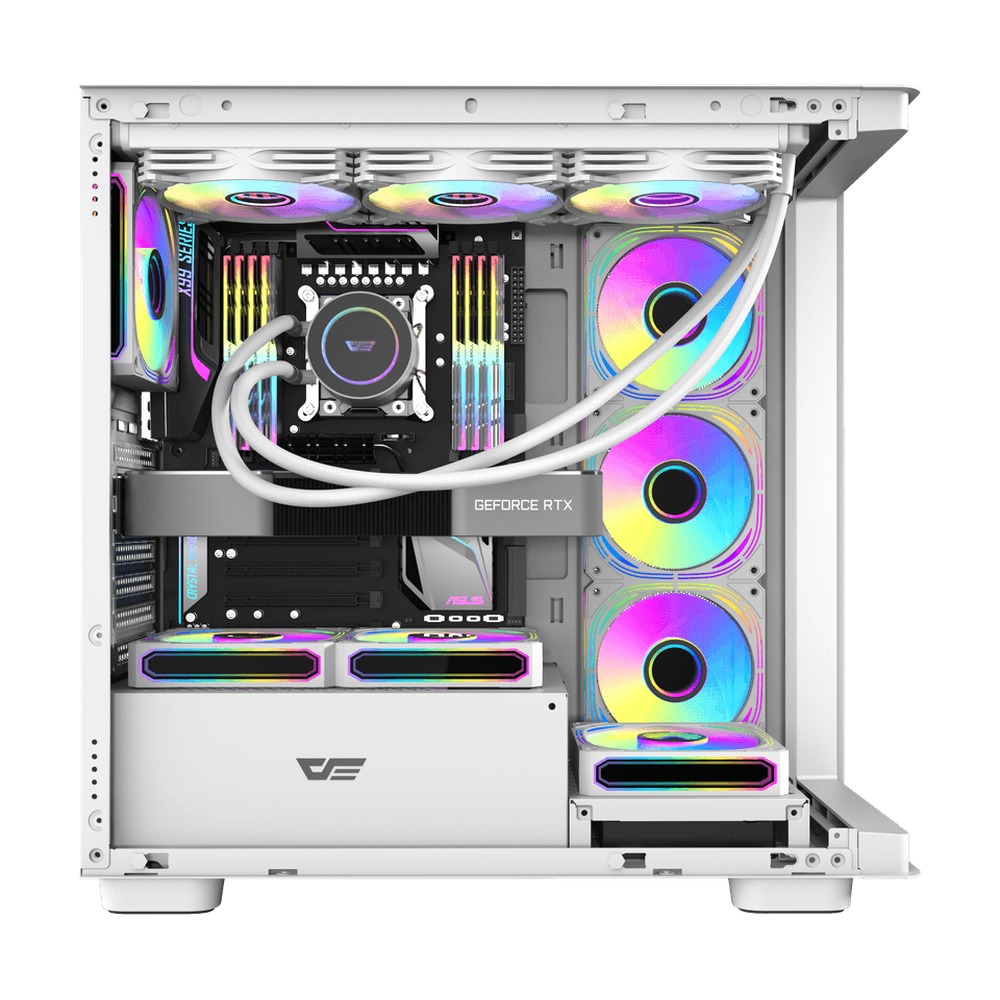 Vỏ Case DARKFLASH DS900G ATX Trắng