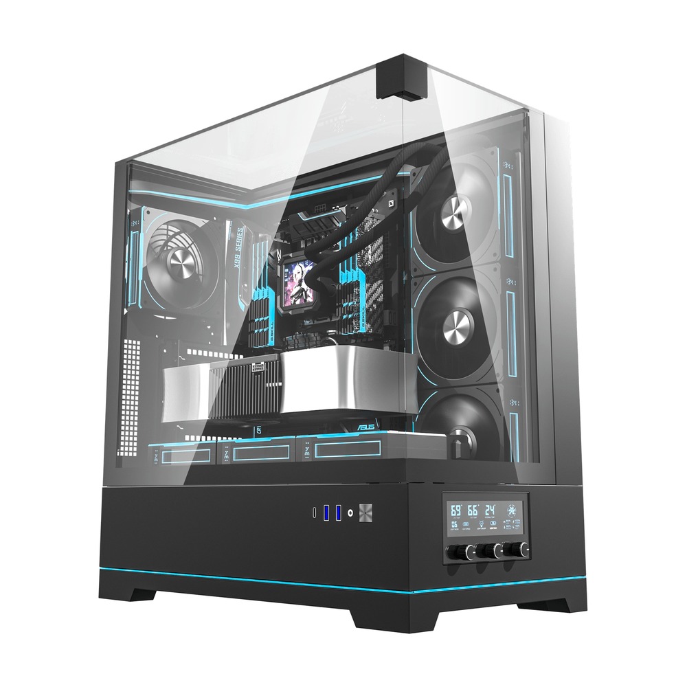 Vỏ Case DARKFLASH DY450 PRO ATX Đen
