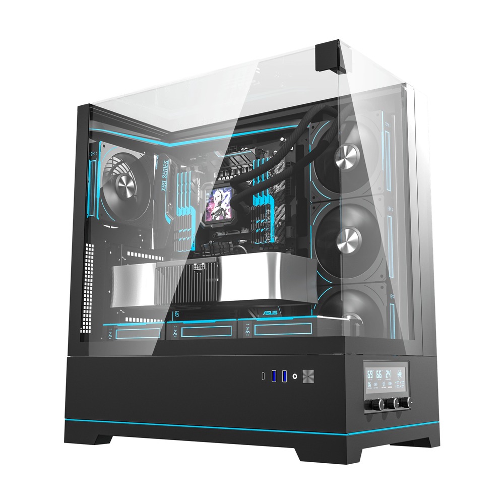 Vỏ Case DARKFLASH DY450 PRO ATX Đen