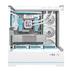 Vỏ Case DARKFLASH DY450 PRO ATX Trắng