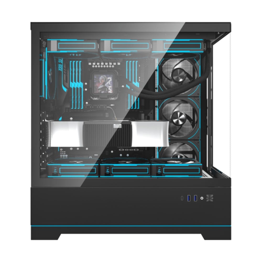 Vỏ Case DARKFLASH DY451 PRO ATX Đen