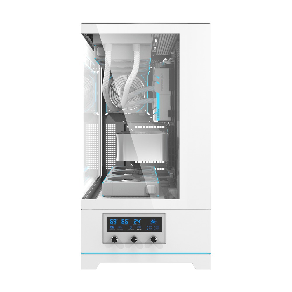 Vỏ Case DARKFLASH DY451 PRO ATX Trắng
