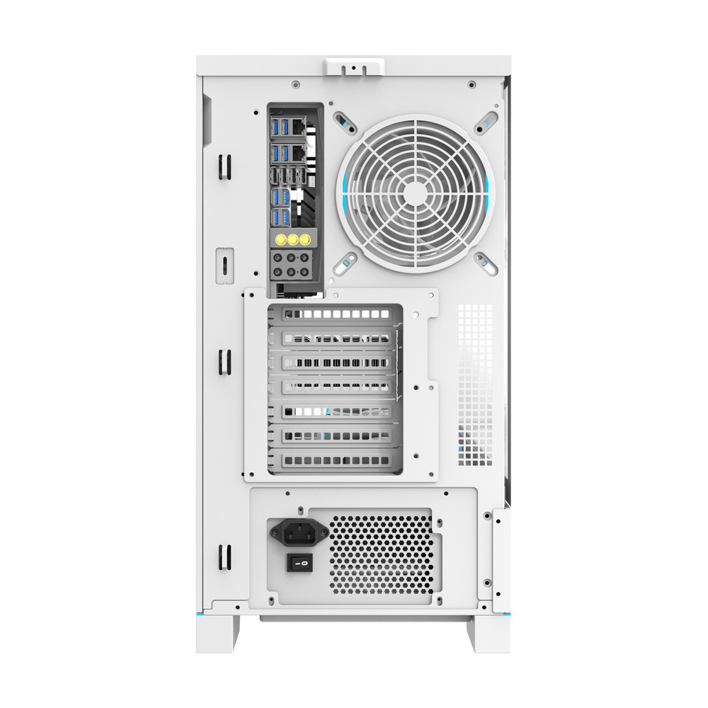 Vỏ Case DARKFLASH DY451 PRO ATX Trắng