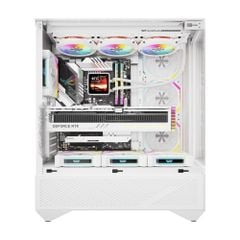 Vỏ Case Darkflash DY460 White (Mid Tower - ATX)
