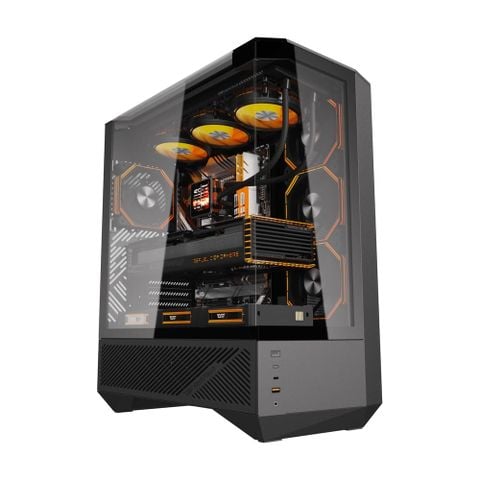 Vỏ Case Darkflash DY460 Black (Mid Tower - ATX)