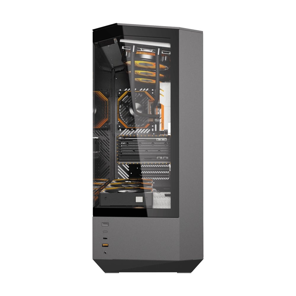 Vỏ Case Darkflash DY460 Black (Mid Tower - ATX)