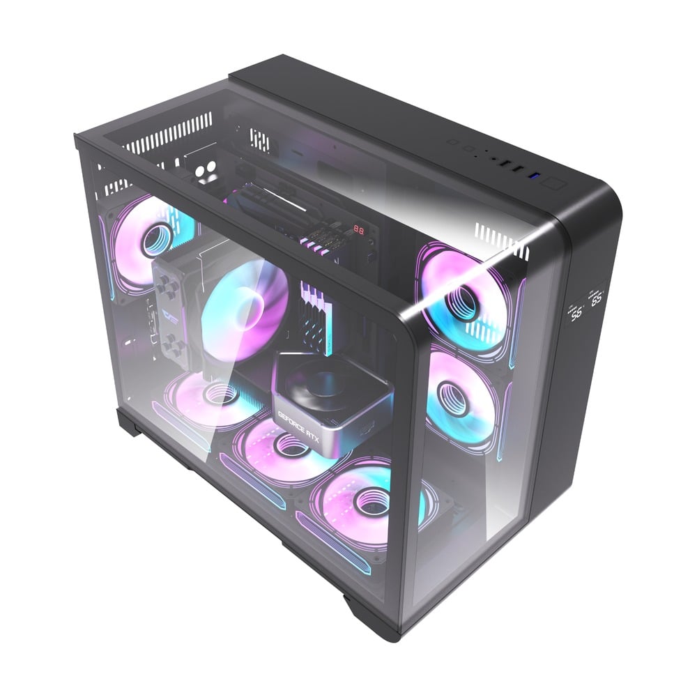 Vỏ Case DARKFLASH L280M M-ATX Đen