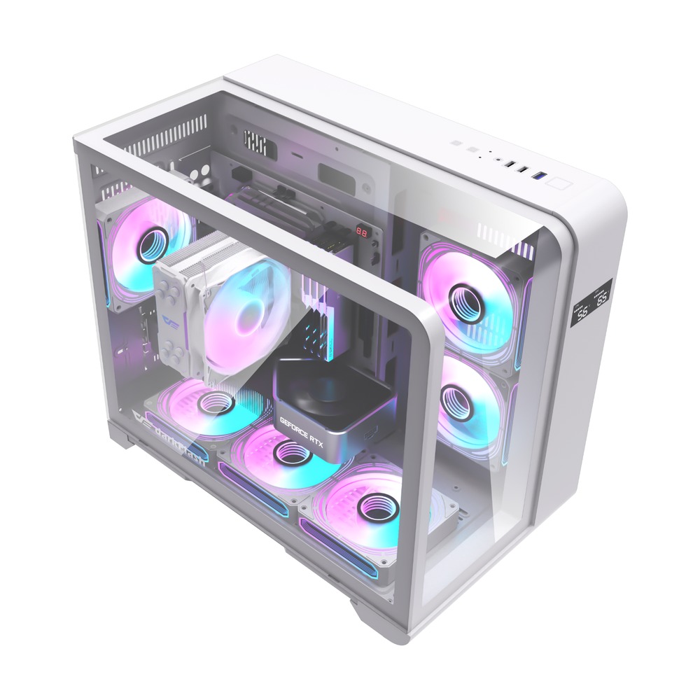 Vỏ Case DARKFLASH L280M M-ATX Trắng