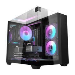 Vỏ Case DARKFLASH TH285M M-ATX Đen