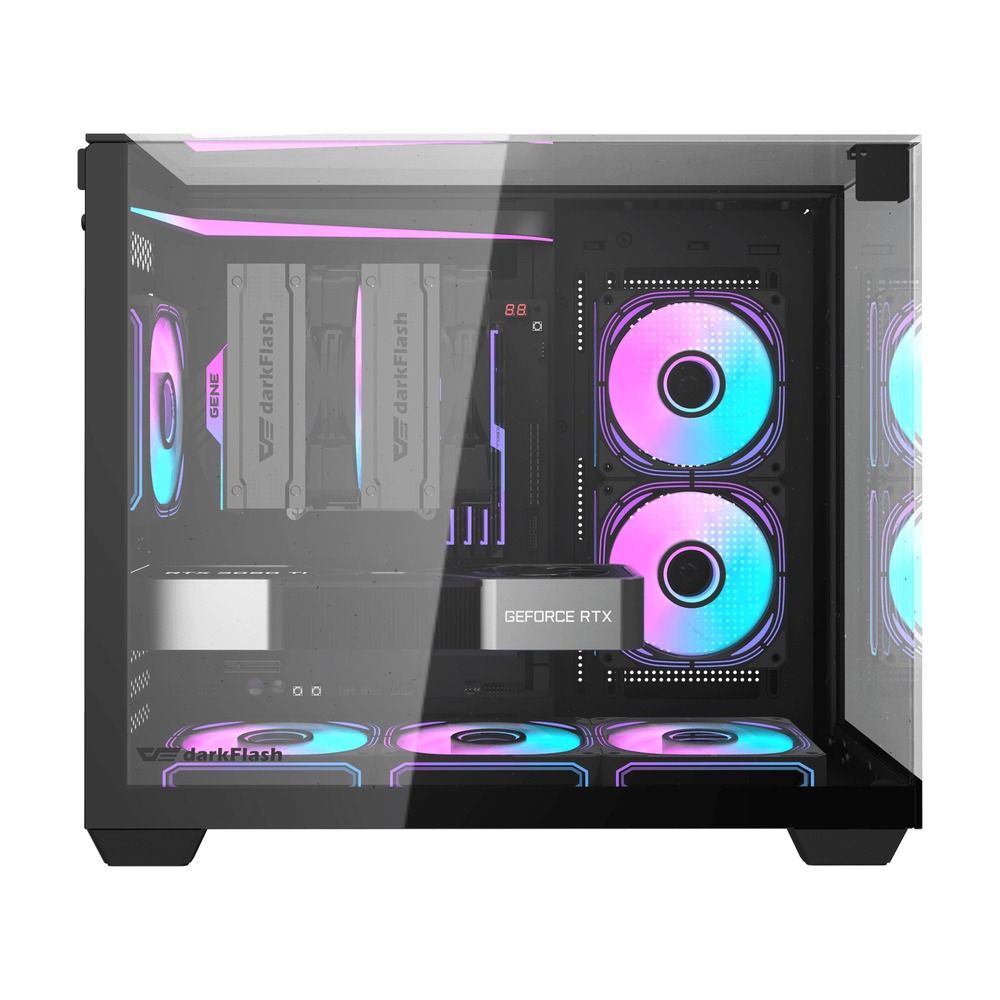 Vỏ Case DARKFLASH TH285M M-ATX Đen