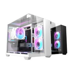 Vỏ Case DARKFLASH TH285M M-ATX Đen