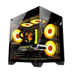 Vỏ Case EDRA ECS1503 M-ATX Đen