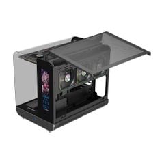 Vỏ Case ESGASMING Aircraft 007 Ultra-Cool Display (Sẵn 3 Fan + Hub ARGB )