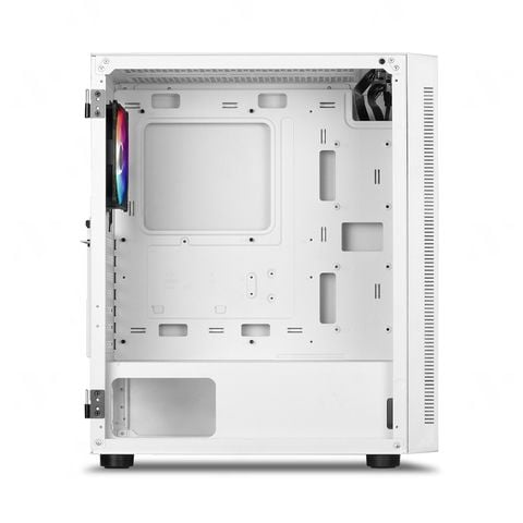 Vỏ Case ARGUS E4 Elite ATX/M-ATX/ITX Trắng Kèm Fan