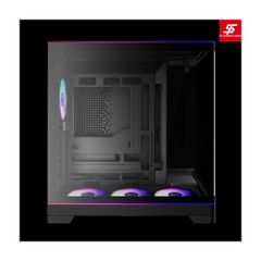 Vỏ Case Gamdias ATLAS P6 CG ATX Đen Sẵn 4 Fan ARGB