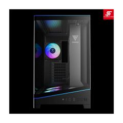 Vỏ Case Gamdias ATLAS P6 CG ATX Đen Sẵn 4 Fan ARGB