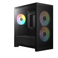 Vỏ Case Gamdias Aura GC15M M-ATX Đen Sẵn 3 Fan ARGB