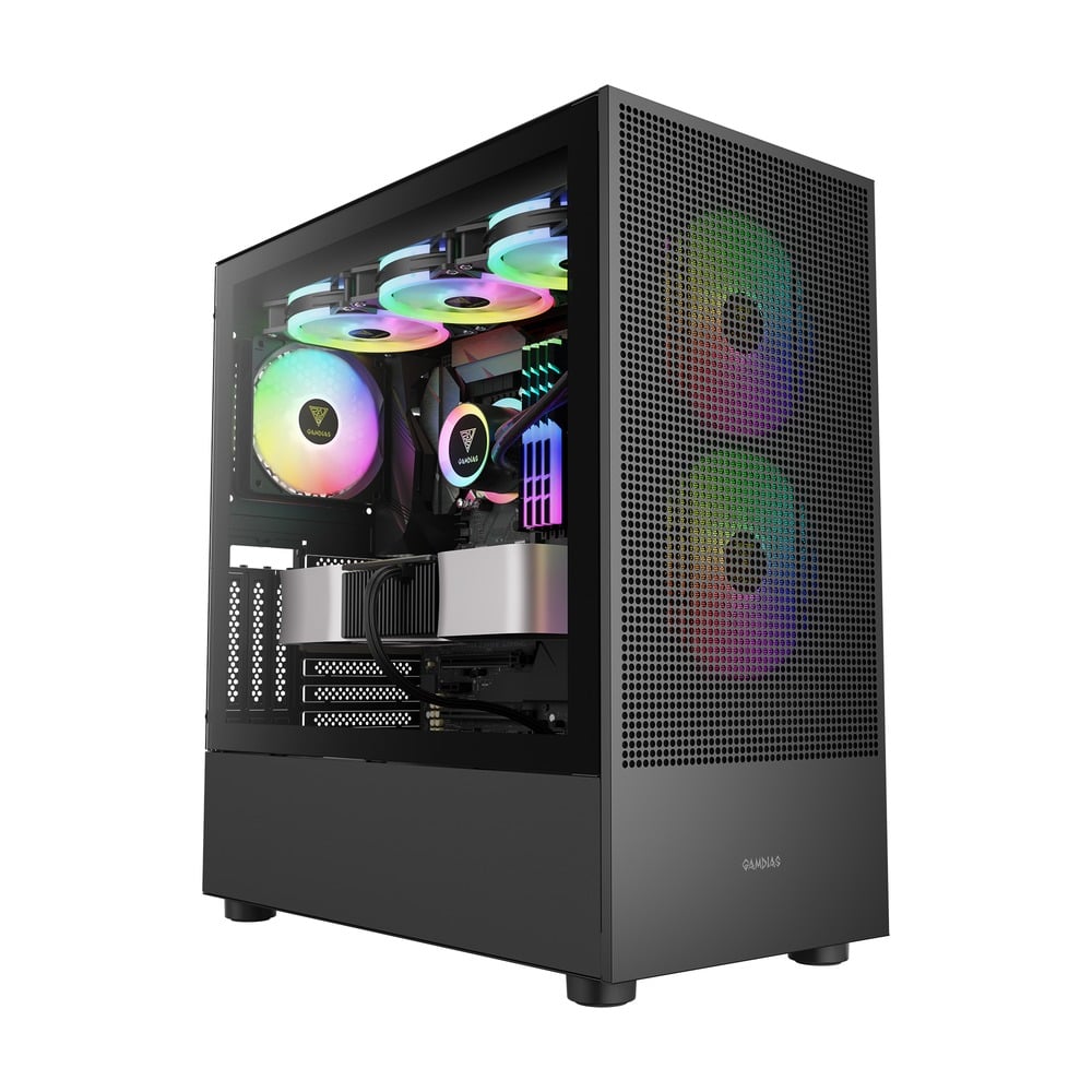 Vỏ Case GamdiasTALOS E3 MESH ELITE Đen