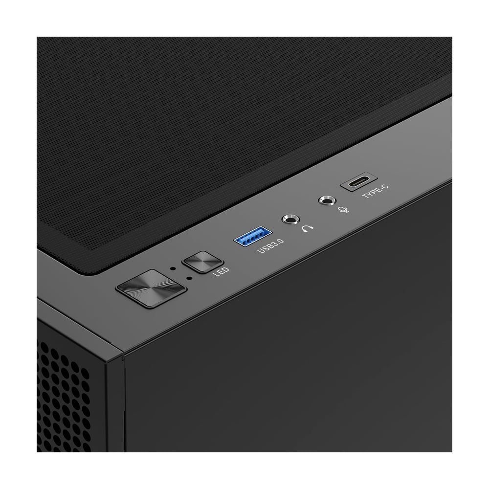Vỏ Case GamdiasTALOS E3 MESH ELITE Đen