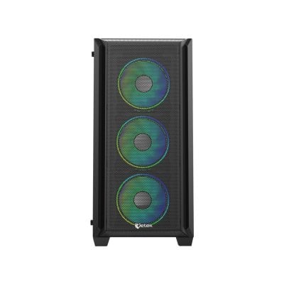 Vỏ Case Jetek CSGO2 Z7 (E-ATX/ Tặng kèm 3 Fan Led) Đen