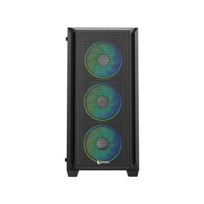 Vỏ Case Jetek CSGO2 Z7 (E-ATX/ Tặng kèm 3 Fan Led) Đen
