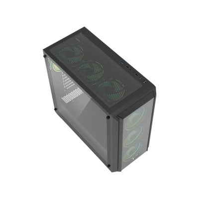Vỏ Case Jetek CSGO2 Z7 (E-ATX/ Tặng kèm 3 Fan Led) Đen