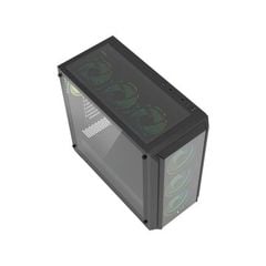 Vỏ Case Jetek CSGO2 Z7 (E-ATX/ Tặng kèm 3 Fan Led) Đen